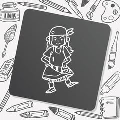 pirate doodle