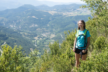 Naklejka premium randonneuse