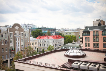 Moscow city center views