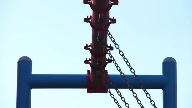 1920x1080 25 Fps. Very Nice The Swing Chain is Moving Video.