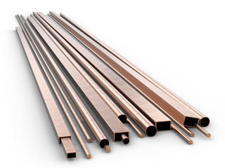 copper pipes