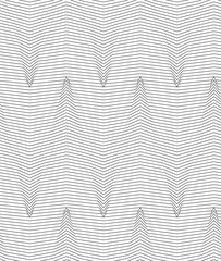 Monochrome abstract striped texture. Seamless pattern for background.