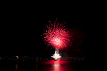 Night fireworks