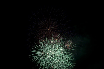 Night fireworks