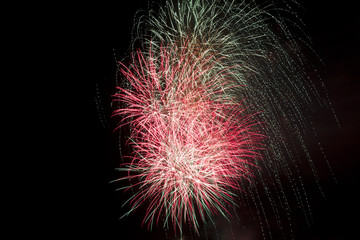 Night fireworks