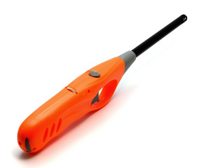 Gas lighter gun for stove and kitchen on white background