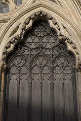 Entrance to York Minster Cathedral Church