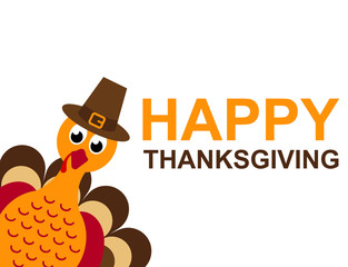 card for Thanksgiving Day vector