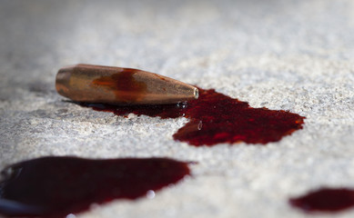 Bloody bullet