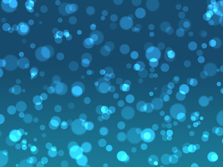 Abstract background bokeh circles