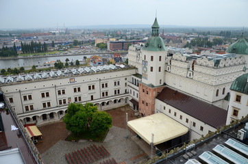 View of the Szczecin in Poland - Pomeranian Dukes' Castle