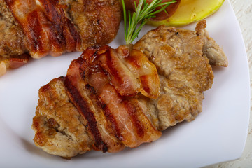 Baked pork
