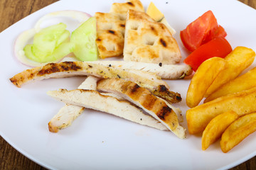 Grilled chicken breast