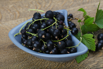 Black currants heap