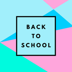 Back to school background