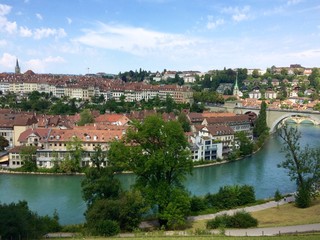 Fototapeta na wymiar Bern die Stadt in der Schweiz