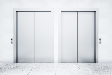 Two elevators
