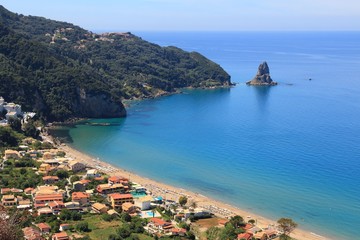 Naklejka premium Agios Gordios, Corfu