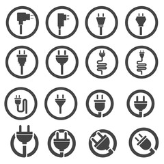  plug, wire, cable, icon