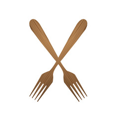fork with wood