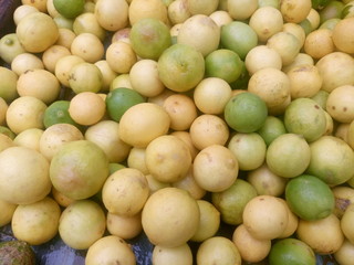 Full frame shot of lemons for sale