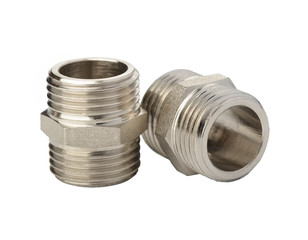 Fasteners of metal for flexible hoses