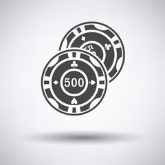 Casino chips icon