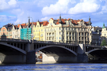 Fototapeta na wymiar Prague has also called golden city