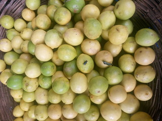 Full frame shot of lemons for sale