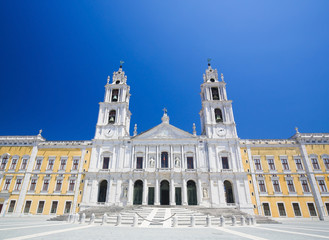 Fototapeta na wymiar Palace of Mafra, Portugal