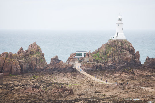 Jersey island lighthouse