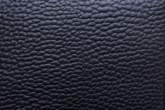 Schwarzes Leder