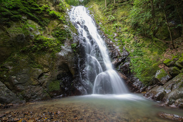 愛媛県宇和島市　秡川渓谷　やけ滝
