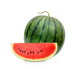 watermelon on white background