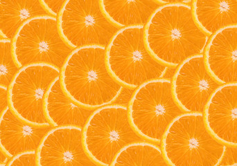 Orange slice (half)  for background