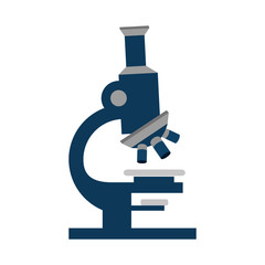 microscope tool science biological health research medical vector illustration isolated