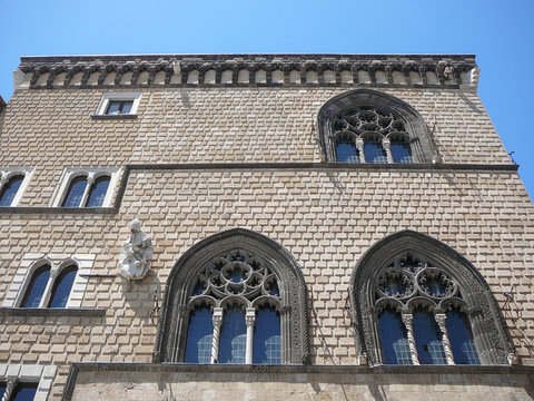 View of the city of Tarquinia