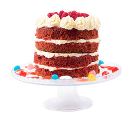 Cake the red velvet