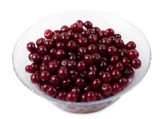 Ripe cherry in a bowl
