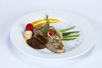 Thai food in a luxury hotel.