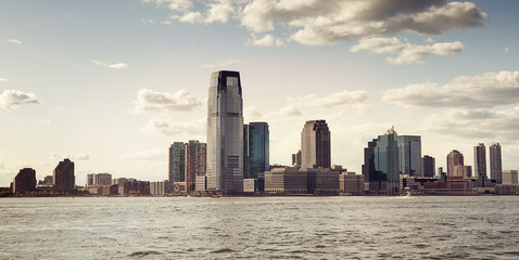 Fototapeta na wymiar Skyline of downtown New York
