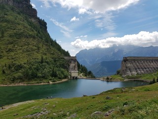 Fototapeta premium Diga di Gleno