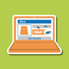 Cyber Monday concept with icon design, vector illustration 10 eps graphic.