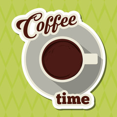 Coffee Shop concept with icon design, vector illustration 10 eps graphic.