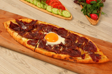 Turkish Pita with Egg