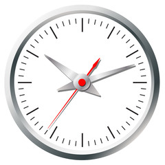 Image clock dial. Scheme relations and arrows denote time.