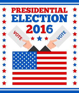 american presidential election poster design