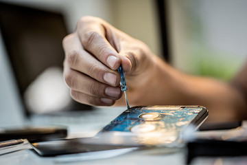 Fixing computer hardware