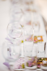 Wedding  champagne glasses