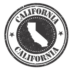 California sign or stamp